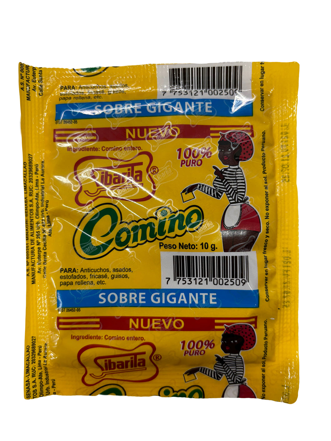 Sibarita Ground Cumin - Comino Molido 10g