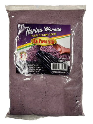 La Favorita Purple Corn Flour - Harina de Maiz Morado 500g