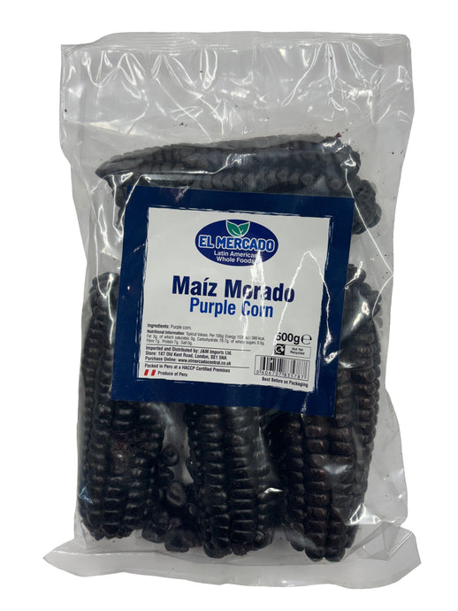 El Mercado Purple Maize Corn - Maiz Morado 500g