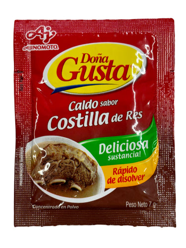 Doña Gusta Beef Ribs Seasoning - Costillas 7g x 3