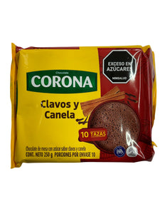 Corona Cinamon and Whole Cloves Hot Chocolate 250g