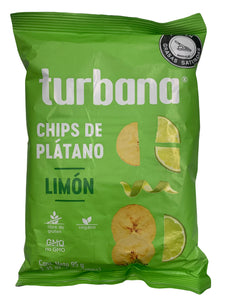 Turbana Plantain Chips Lemon 90g