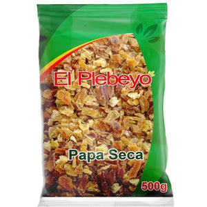 El Plebeyo Dry Brown Potatoes - Papa Seca Marron 500g