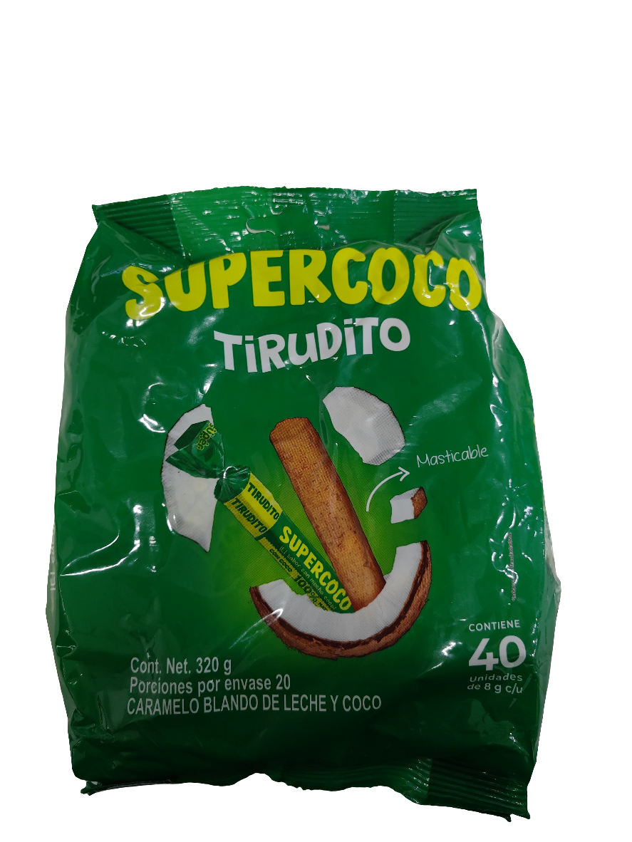 Supercoco Tirudito 320g Bars Pack