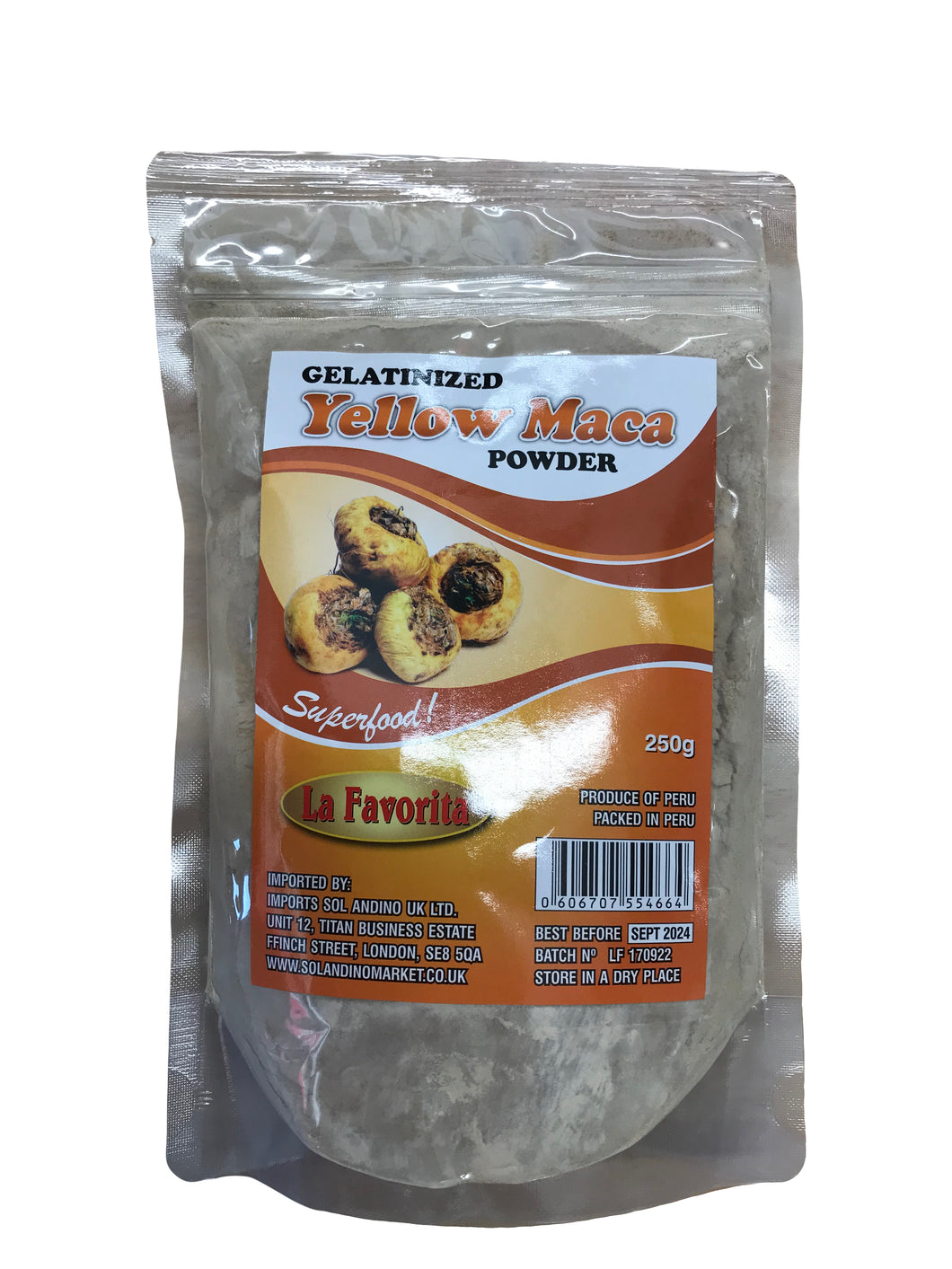 La Favorita Gelatinized Peruvian Maca 250g