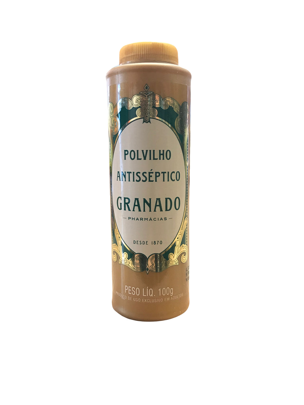 Granado Pharmacias Antiseptic Talcum Powder Tradicional 100g