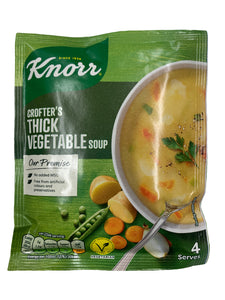 Knorr Thick Vegetable Soup - Sopa de Vegetales 75g