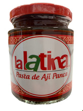 Load image into Gallery viewer, La Latina Aji Panca (Spicy) Chilli Paste - Pasta de Aji Panca (Picante) 24x225g