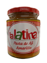 Load image into Gallery viewer, La Latina Yellow (Spicy) Chilli Paste - Pasta de Aji Amarillo (Picante) 24x225g