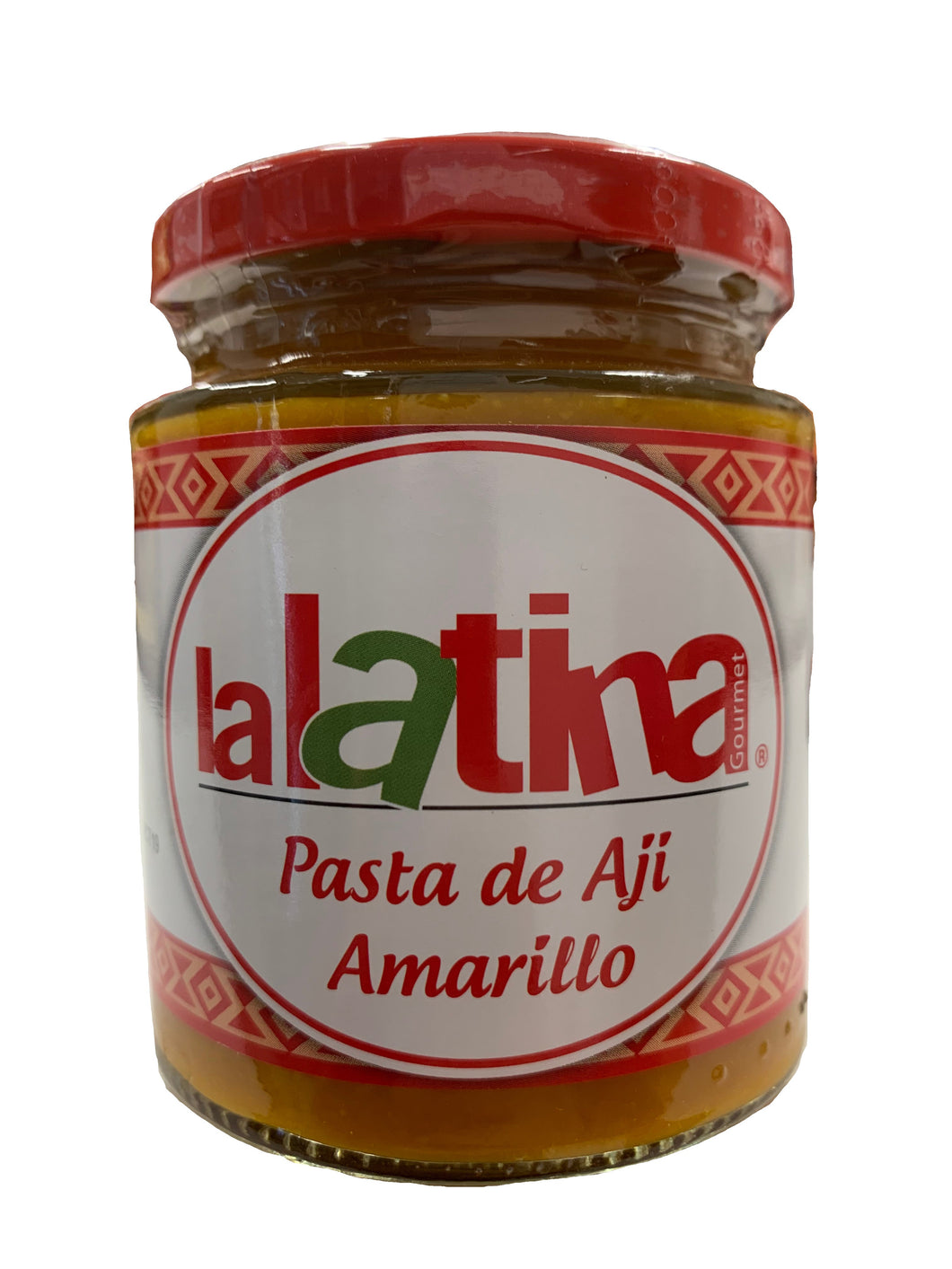 La Latina Yellow (Spicy) Chilli Paste - Pasta de Aji Amarillo (Picante) 24x225g