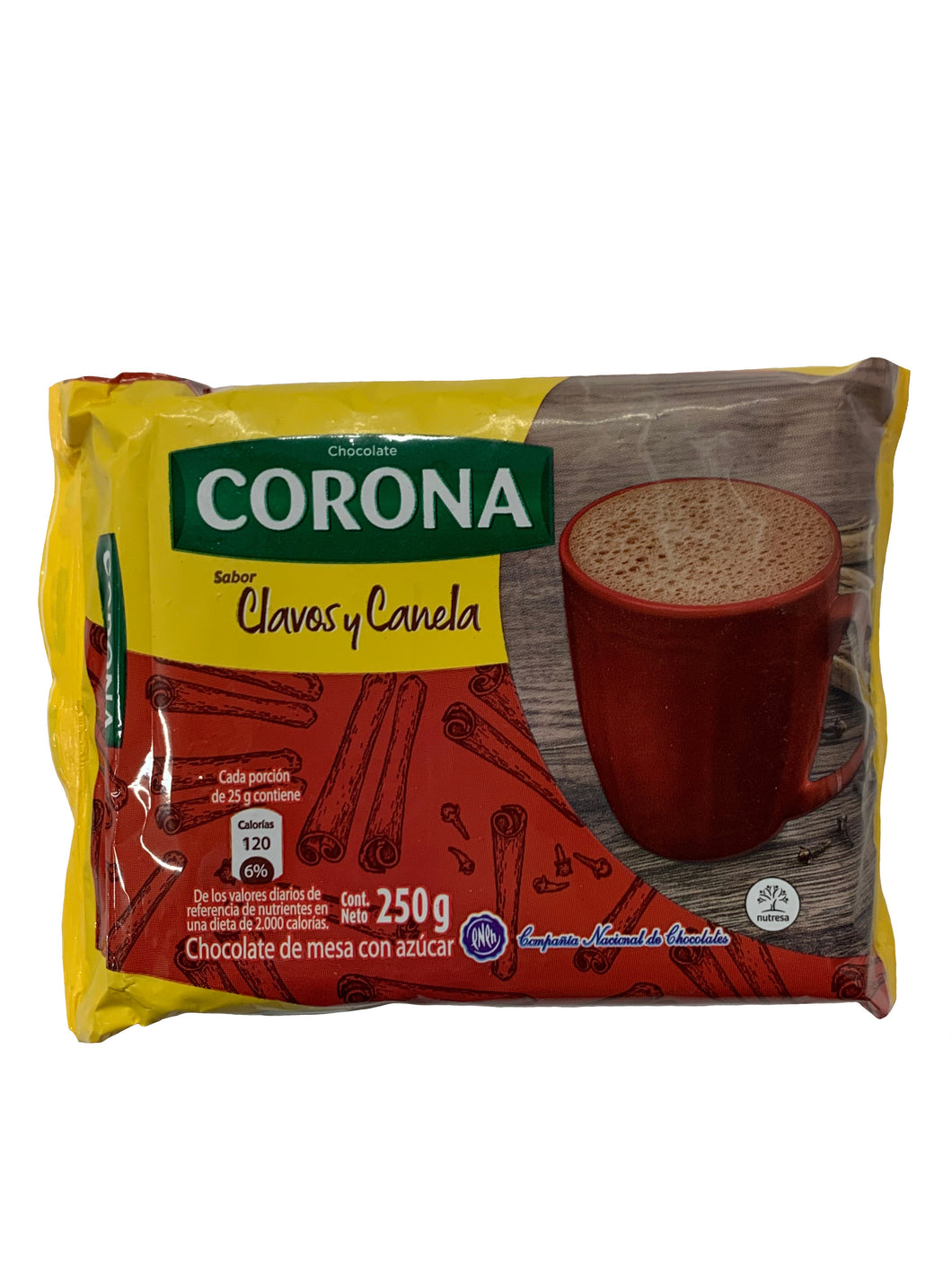 Corona Cinamon and Whole Cloves Hot Chocolate 24x250g