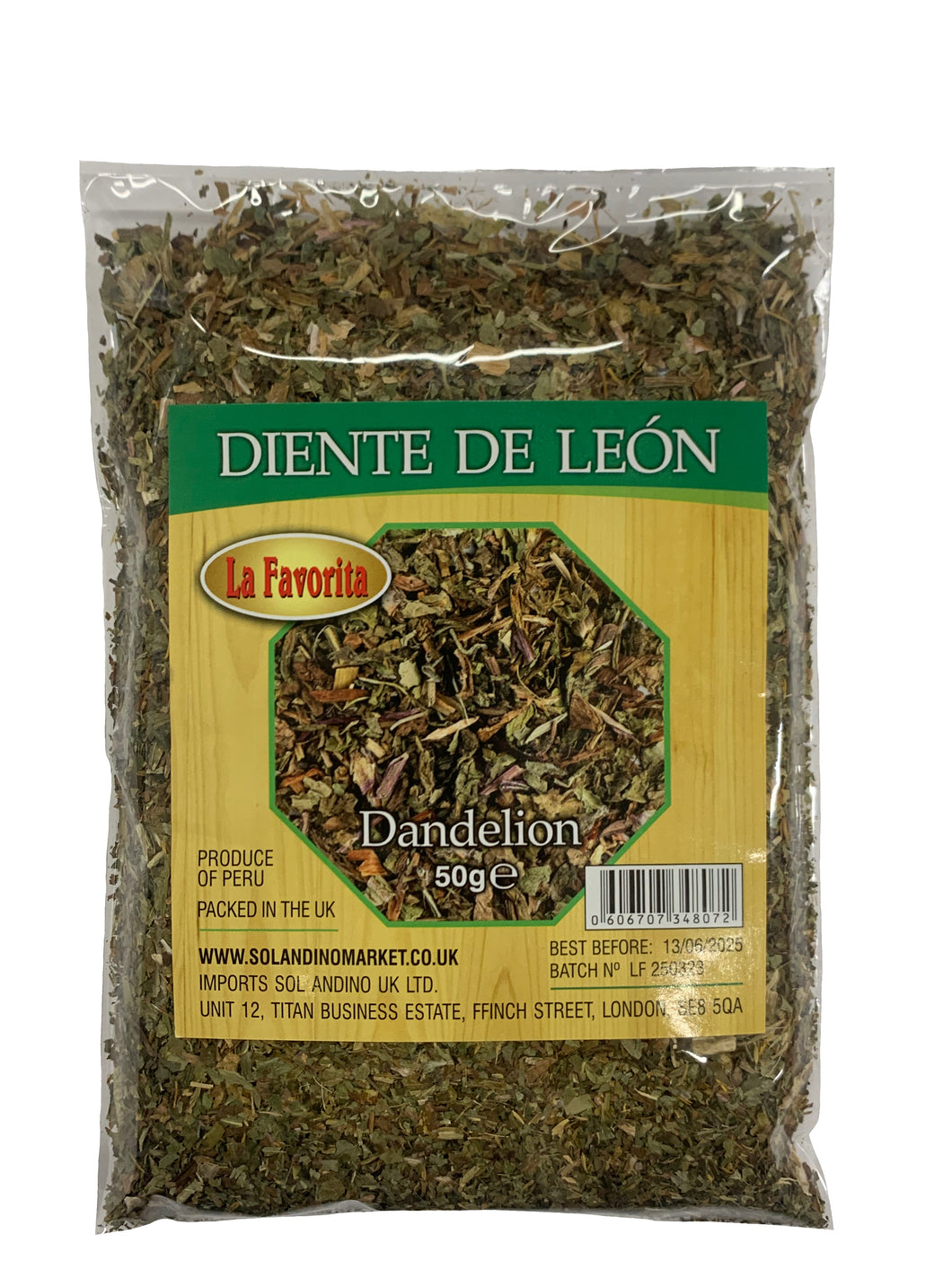 La Favorita Dandelion - Diente De Leon 50g