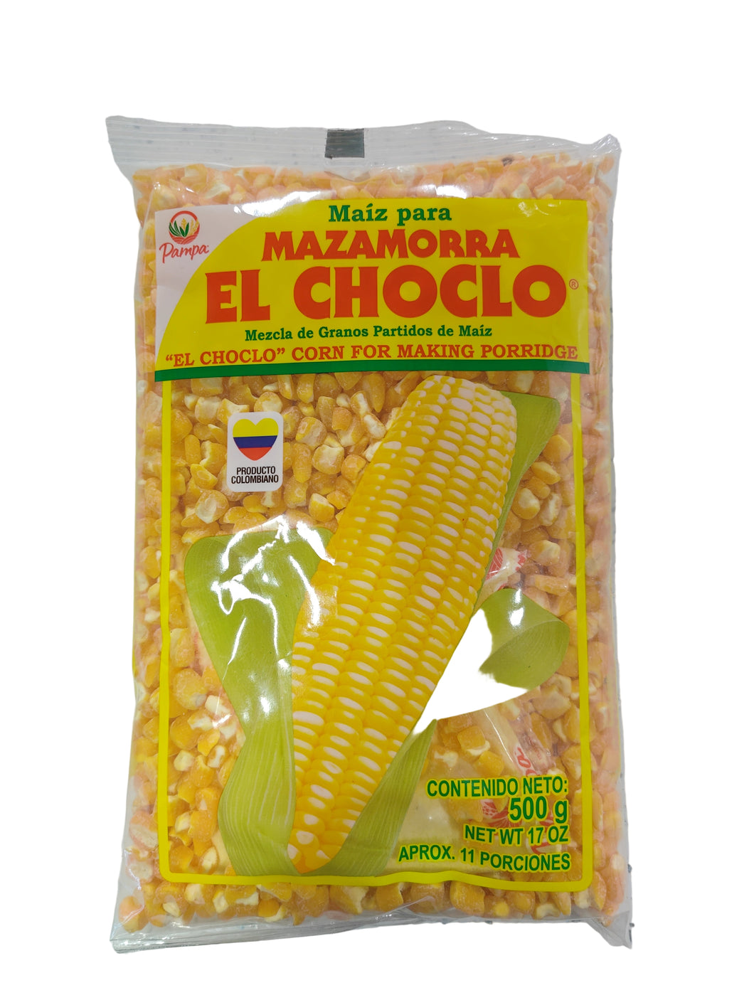 Pampa Yellow Corn Maize - Maiz Amarillo Para Mazamorra 500g