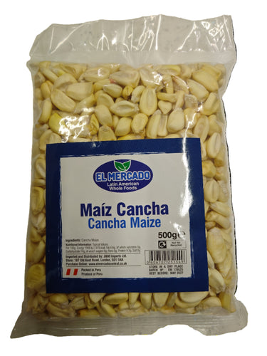 El Mercado Cancha Maize - Maiz De Tostar 500g