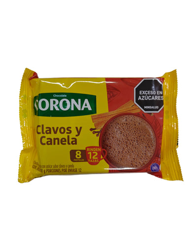 Corona Cinamon and Whole Cloves Hot Chocolate 200g