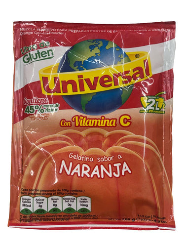 Universal Jelly Orange Flavour 130g