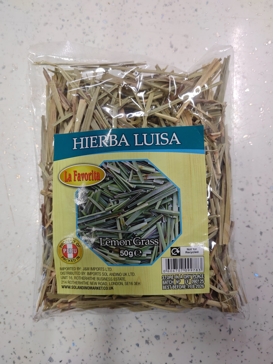 La Favorita Lemon Grass - Hierba Luisa 50g