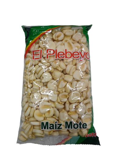 El Plebeyo Maiz Mote 500g