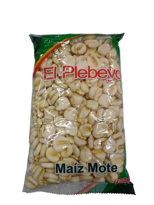 El Plebeyo Maiz Mote 500g