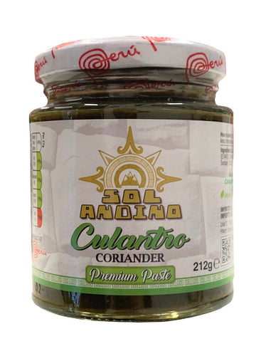 Sol Andino Coriander Paste - Pasta de Culantro 212g