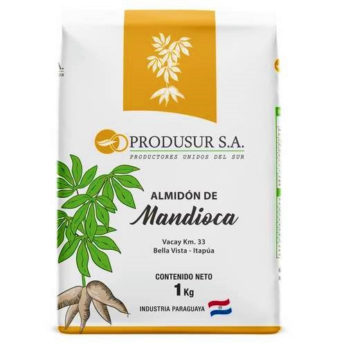 Produsur S.A. Cassava Flour - Harina De Yuca Almidon 1kg