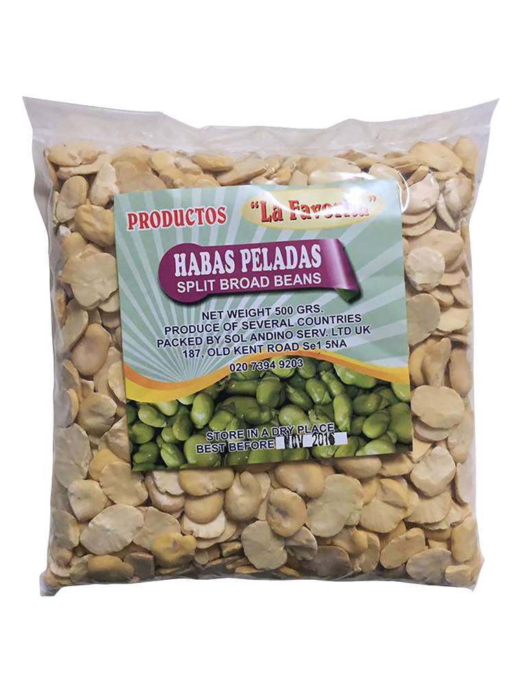 La Favorita Split Broad Beans - Habas Peladas 500g