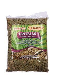 La Favorita Green Lentils - Lentejas 500g