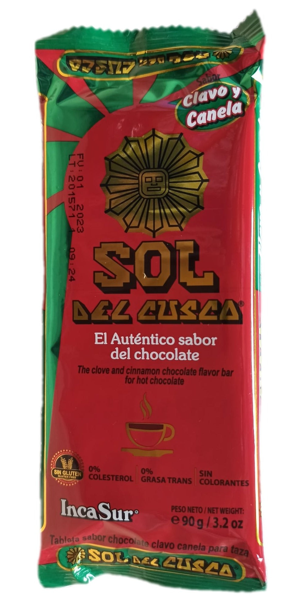 Sol Del Cusco Clavo y Canela 90g