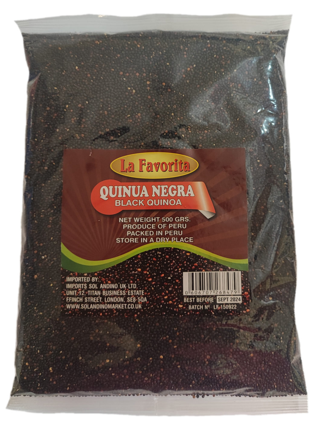 La Favorita Black Quinoa 500g