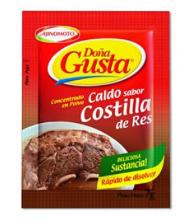 Doña Gusta Beef Ribs Seasoning - Costillas 7g x 3