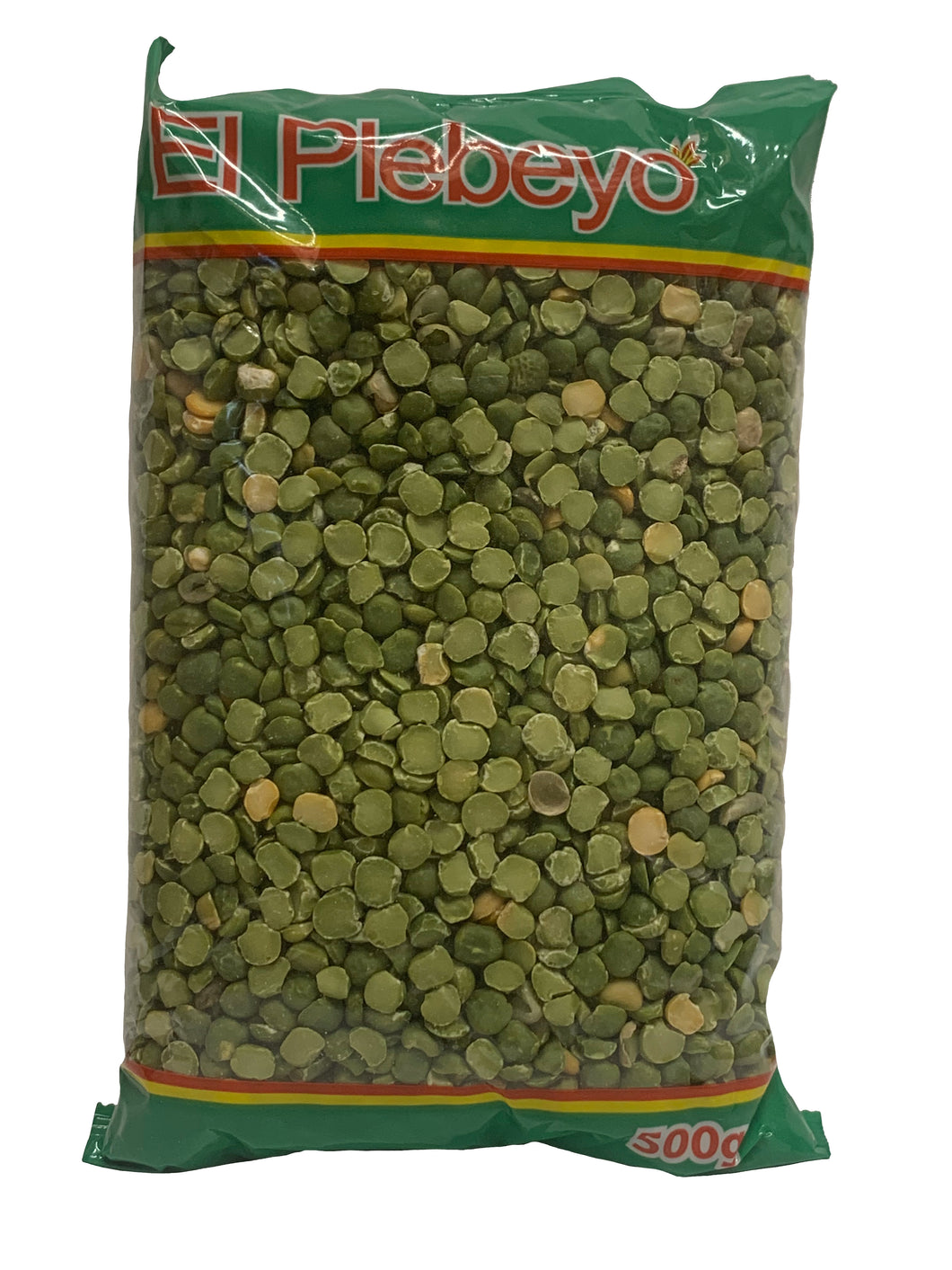 El Plebeyo Green Split Peas - Arvejas Verdes Partidas 500g