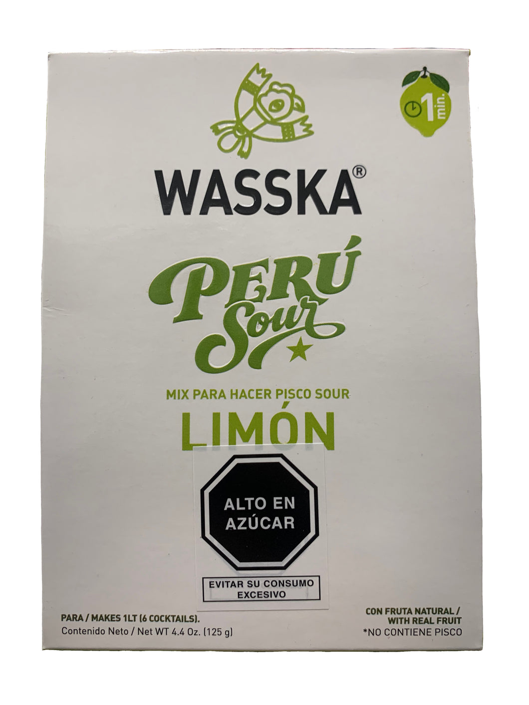 Wasska Lime Pisco Sour Mix 125g