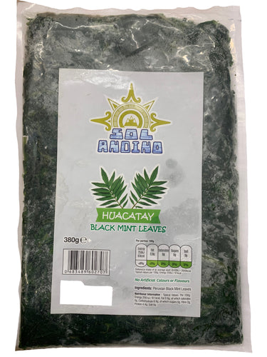 [FROZEN] Sol Andino Peruvian Black Mint Leaves - Hojas de Huacatay 380g