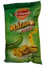 Load image into Gallery viewer, El Dorado Plantain Chips Salted 100g