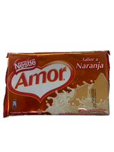 Load image into Gallery viewer, Nestle Amor Orange Wafers 100g