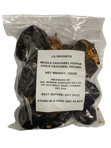 La Favorita Whole Cascabel Pepper 100g
