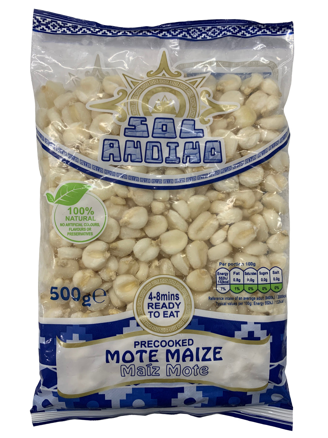 [FROZEN] Sol Andino Mote Maize - Maiz Mote 500g