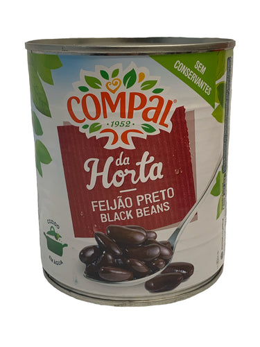 Compal Black Beans in Salt Water 825g