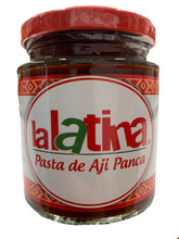 Load image into Gallery viewer, La Latina Aji Panca (Spicy) Chilli Paste - Pasta de Aji Panca (Picante) 225g