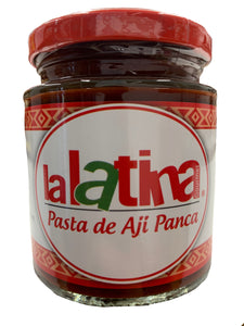La Latina Aji Panca (Spicy) Chilli Paste - Pasta de Aji Panca (Picante) 225g