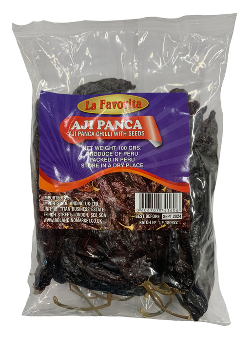 La Favorita Aji Panca With Seeds - Aji Panca Con Semillas 100g