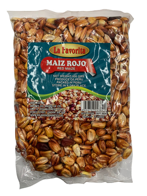 La Favorita Red Maize - Maiz Rojo 500g