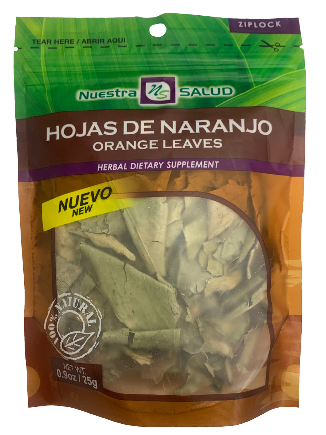 Nuestra Salud Hojas de Naranjo