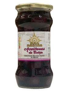 Sol Andino Black Olives - Aceitunas De Botija 560g