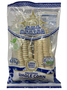 [FROZEN] Sol Andino Whole Peruvian Corn - Choclo Entero Peruano