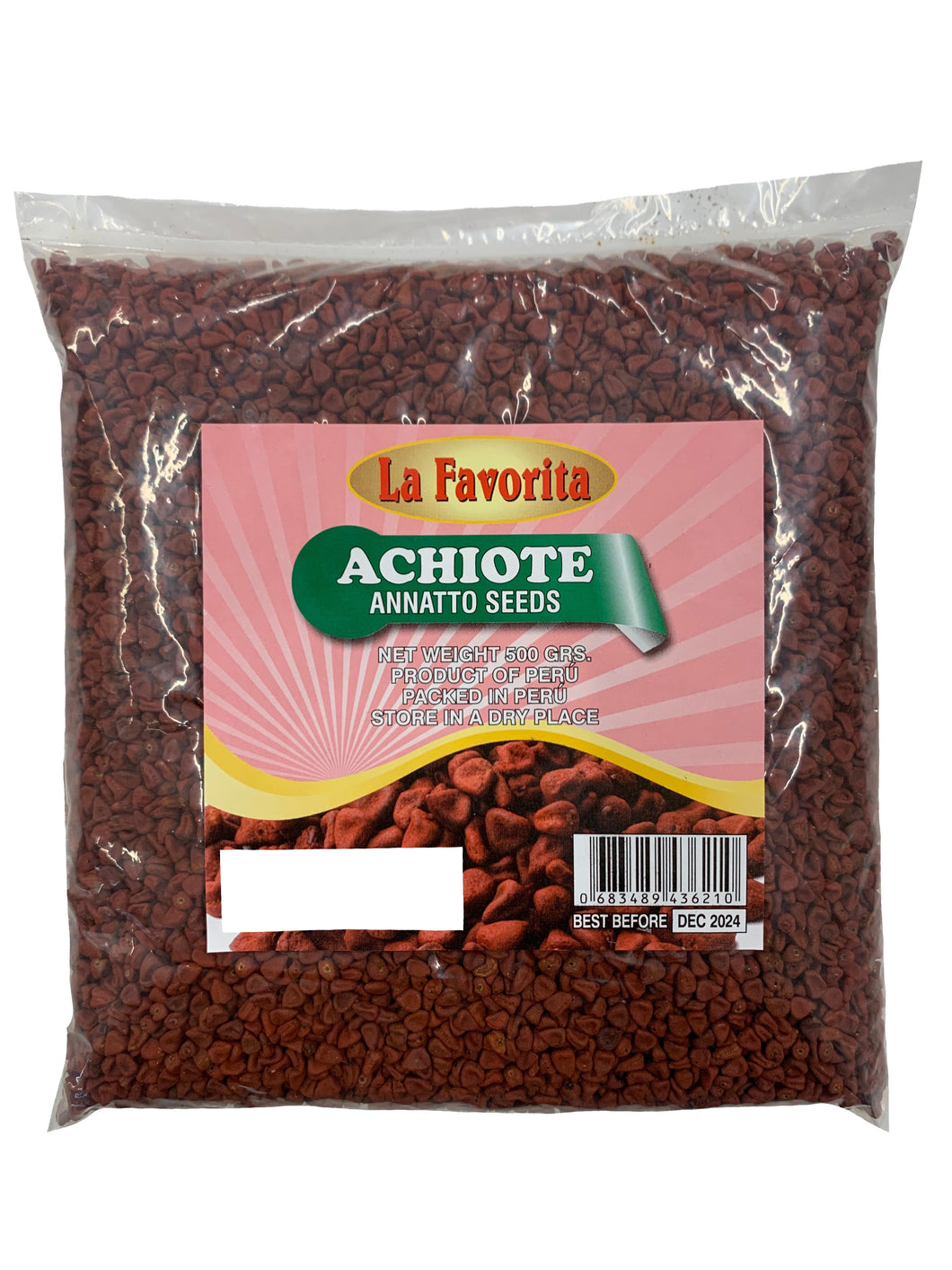 La Favorita Annatto Seeds - Achiote 500g