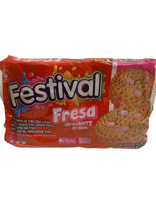 Festival Strawberry Biscuits 12 Packs