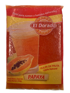 [FROZEN] El Dorado Papaya Pulp - Pulpa de Papaya 250g