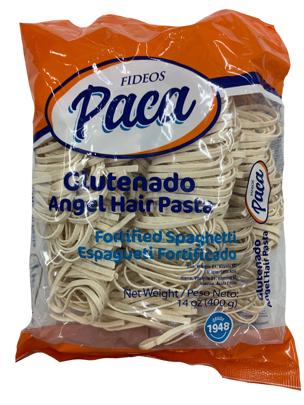 Fideos Paca Angel Hair Pasta 400g