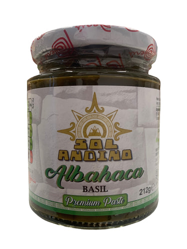 Sol Andino Basil Paste - Pasta de Albahaca 212g